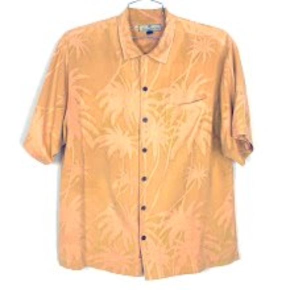 Tommy Bahama Hawaiian Floral Shirt - Picture 1 of 8